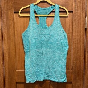 lululemon athletica Blue Tank Top